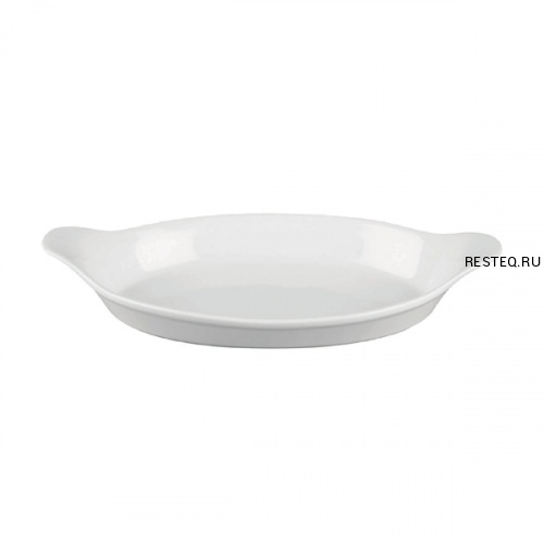 Форма для запекания овальная 34,5х19см 1,09л, цвет белый, Cookware WHCWLOEN1