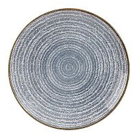 Тарелка мелкая 26см, без борта, цвет Slate Blue, Studio Prints SPSBEV101