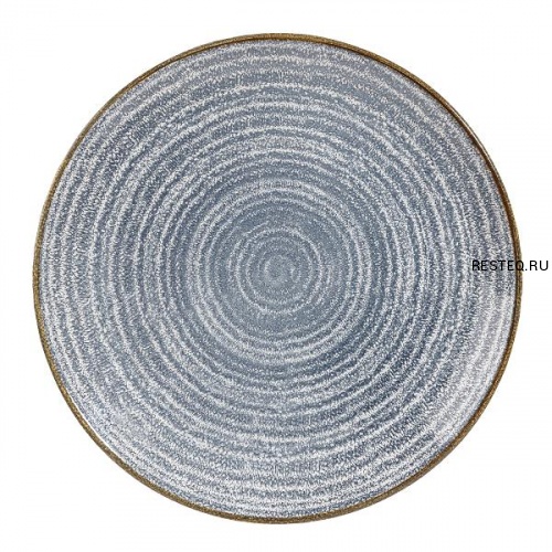 Тарелка мелкая 26см, без борта, цвет Slate Blue, Studio Prints SPSBEV101
