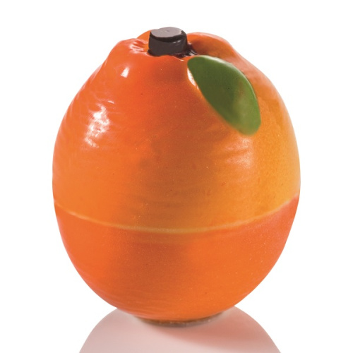Форма д/шок. 3D "Апельсин" d25мм h30мм, 28 ячеек, 12гр, п/к 20FRUIT05
