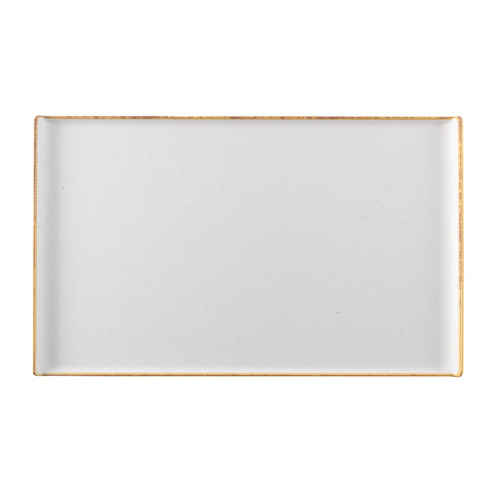 Поднос сервировочный GN 1/1 53х32,5см, меламин, Buffet Stonecast Melamine, цвет Barley White ZPLSTR3