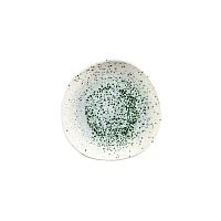 Тарелка мелкая "Волна" 21см, без борта, цвет Mineral Green, Studio Prints MNGROG81