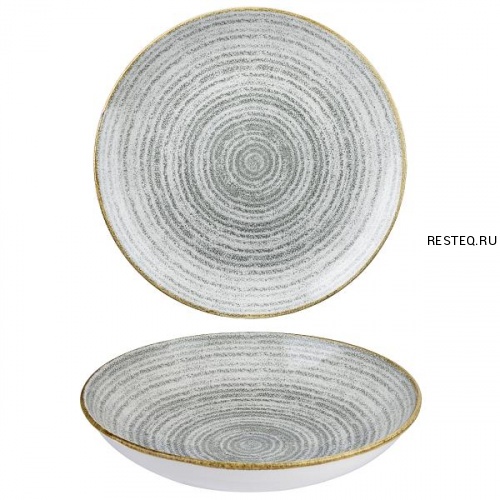 Салатник 1,14л d24,8см, без борта, цвет Stone Grey, Studio Prints SPSGEVB91