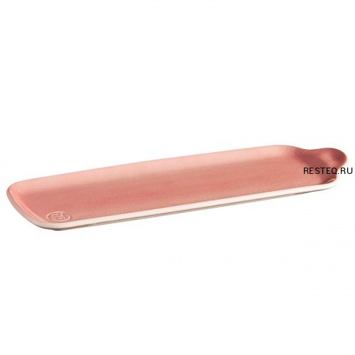 Блюдо сервировочное 31х10см h1,5см, с ручкой, керамика, серия Platters, цвет ROSE 500284