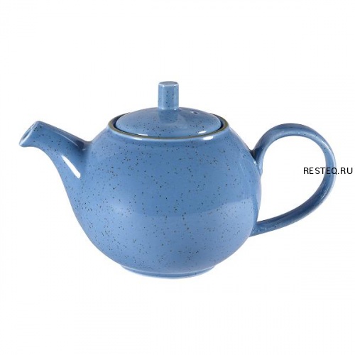 Чайник 0,426л, с крышкой, Stonecast, цвет Cornflower Blue SCFSSB151