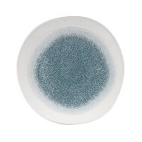 Тарелка мелкая "Волна" 26,4см, без борта, цвет Raku Jade Green, Studio Prints RKJGOG101