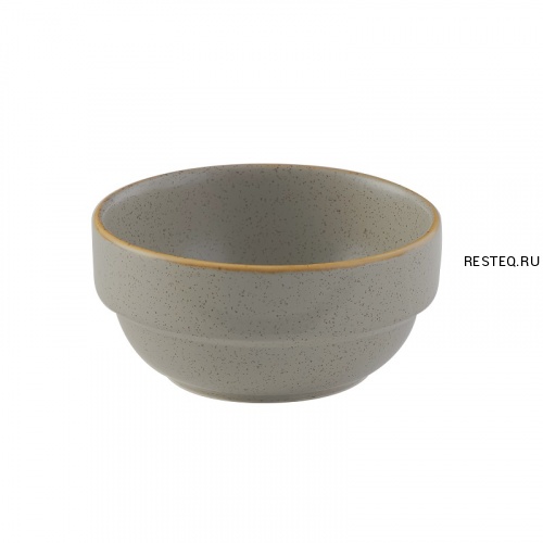Салатник стекбл 0,38л d11,5см h5,5см Stonecast, цвет Peppercorn Grey SPGSVB141