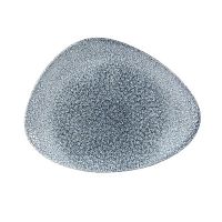 Блюдо треугольное CHEFS 26х20см, без борта, цвет Raku Topaz Blue, Studio Prints RKTBTC261