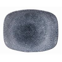 Блюдо прямоугольное CHEFS 26,1х20,2см, без борта, цвет Raku Topaz Blue, Studio Prints RKTBOBL31