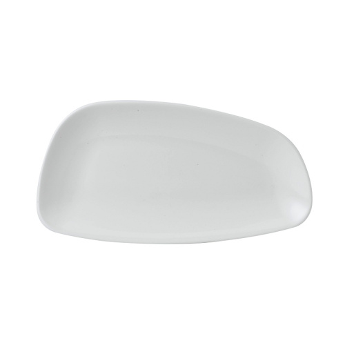 Блюдо сервировочное CHEFS GEO 30х15,5см, без борта, Chefs Plates, цвет White WHGE301