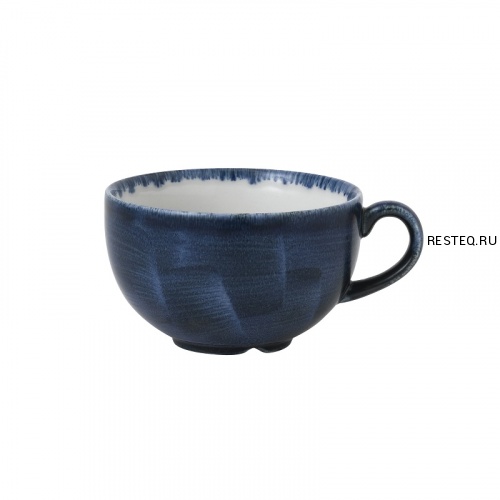 Чашка Cappuccino 340мл Stonecast Plume, цвет Ultramarine PLULCB281