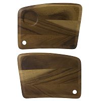 Блюдо деревянное GEO 29,5х21см, двухстороннее, Buffet Wood ZCAWCVMB1