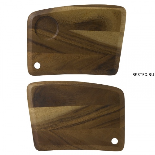 Блюдо деревянное GEO 29,5х21см, двухстороннее, Buffet Wood ZCAWCVMB1