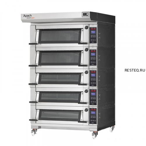 ПЕЧЬ ПОДОВАЯ С ПОДСТАВКОЙ БЕЗ НАПРАВЛЯЮЩИХ APACH BAKERY LINE E2L318PA + E2L224PAL DPBI-T