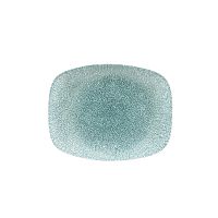 Блюдо прямоугольное CHEFS 26,1х20,2см, без борта, цвет Raku Jade Green, Studio Prints RKJGOBL31