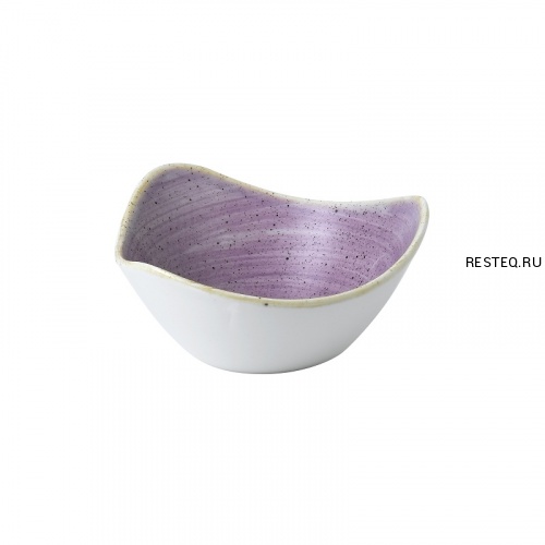 Салатник треугольный 0,26л d15,3см, без борта, Stonecast, цвет Lavender SLASTRB61