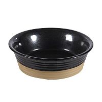Блюдо глубокое d16см 0,48л, керамика, Igneous Black ZCBKIGLP1