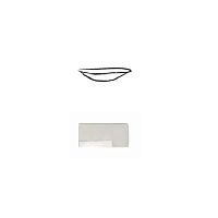 Салатник d33см h6,5см, керамика, цвет BLANC, Reflets d'Argent 963587