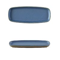 Поднос сервировочный 25,1х10см, серия EMERGE, цвет Oslo Blue EMBLEP251