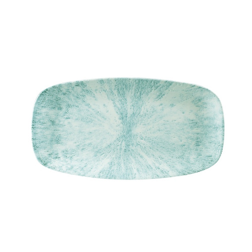 Блюдо прямоугольное CHEFS 35,5х18,9см, без борта, цвет Stone Aquamarine, Studio Prints STAMXO141