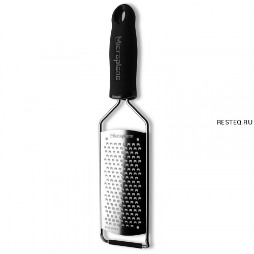 Терка Gourmet крупная, нерж.сталь, ручка пластиковая, цвет черный 45000