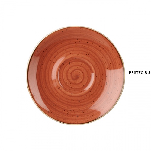 Блюдце 15,6см Stonecast, цвет Spiced Orange SSOSCSS1