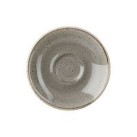 Блюдце 11,8см Stonecast, цвет Peppercorn Grey SPGSESS1
