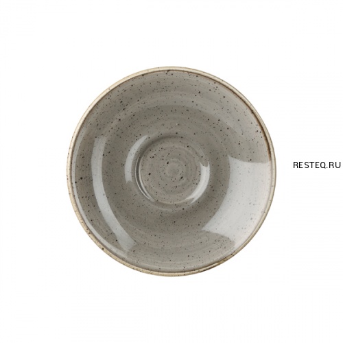 Блюдце 11,8см Stonecast, цвет Peppercorn Grey SPGSESS1