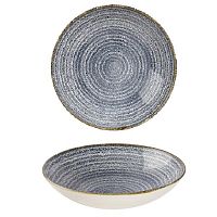 Салатник 0,42л d18,2см, без борта, цвет Slate Blue, Studio Prints SPSBEVB71