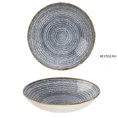 Салатник 0,42л d18,2см, без борта, цвет Slate Blue, Studio Prints SPSBEVB71