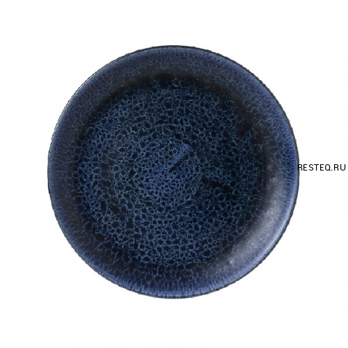 Тарелка мелкая 21,7см, без борта, Stonecast Plume, цвет Ultramarine PLULEVP81