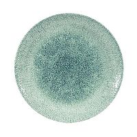 Тарелка мелкая 26см, без борта, цвет Raku Jade Green, Studio Prints RKJGEV101