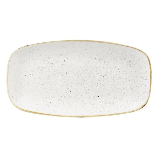 Блюдо прямоугольное CHEFS 26,9х12,7см, без борта, Stonecast, цвет Barley White SWHSXO101