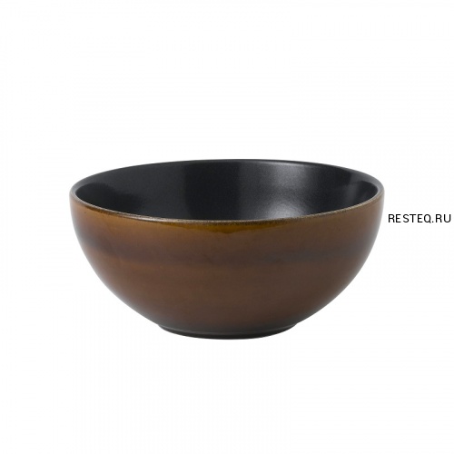 Миска для лапши 1,08л d18,3см h8см, без борта, Nourish, цвет Siena Brown RBBRNDBL1
