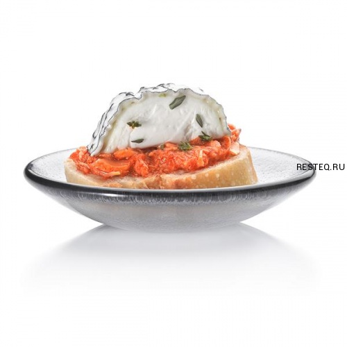Набор емкостей для закусок Serveware d9см, 24шт., стекло, цвет дымчатый GLS007