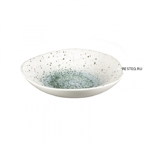 Салатник "Волна" 1,10л d25,3см, без борта, цвет Mineral Green, Studio Prints MNGROGB11