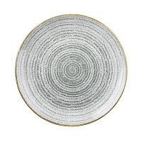 Тарелка мелкая 28,8см, без борта, цвет Stone Grey, Studio Prints SPSGEV111