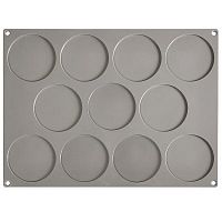 Форма силиконовая "Gourmand Диск" d90мм h3,5мм, 22мл, 11 ячеек GG004S