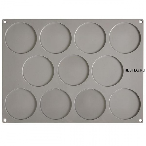 Форма силиконовая "Gourmand Диск" d90мм h3,5мм, 22мл, 11 ячеек GG004S