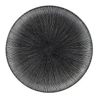 Тарелка мелкая 28,8см, без борта, цвет Agano Black, Studio Prints AGBLEV111