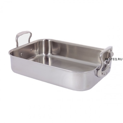 Лоток для жарки 35х25см h8см, с ручками, серия Affinity, нерж.сталь 3727.35