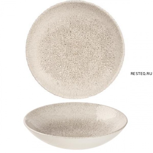 Салатник 0,42л d18,2см, без борта, цвет Raku Agate Grey, Studio Prints RKAGEVB71