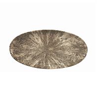 Блюдо овальное CHEFS 29,9х15см, без борта, цвет Stone Zircon Brown, Studio Prints STZBOV301