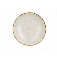 Тарелка глубокая 24,8см 1,13л, без борта, Stonecast, цвет Barley White SWHSEVB91