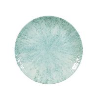 Тарелка мелкая 21,7см, без борта, цвет Stone Aquamarine, Studio Prints STAMEVP81