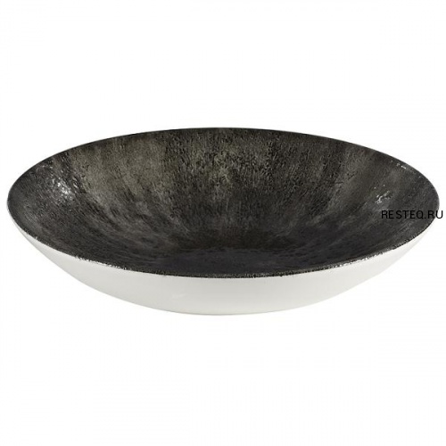 Салатник 1,14л d24,8см, без борта, цвет Stone Quartz Black, Studio Prints STQBEVB91