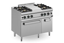 ПЛИТА СО СПЛОШНОЙ ПОВЕРХНОСТЬЮ ГАЗОВАЯ 700 СЕР. APACH APRSTG-117FG/PL