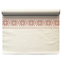 Салфетка сервировочная 48х32см, хлопок, 6шт. в рулоне, серия MY DRAP, цвет Recycled Cotton Christmas