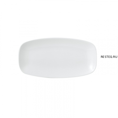 Блюдо прямоугольное CHEFS 29,8х15,3см, без борта, Vellum, цвет White полуматовый WHVMXO111