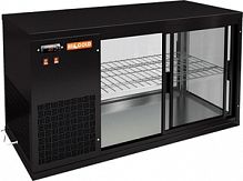 Витрина Hicold VRL 1300 L BLACK